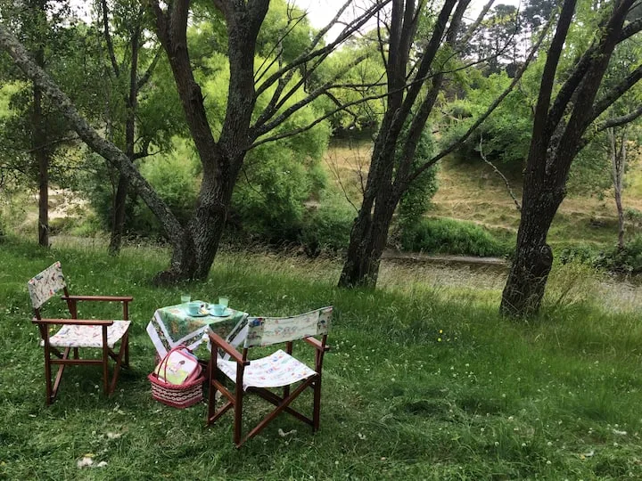 Countryside setting next to the river!