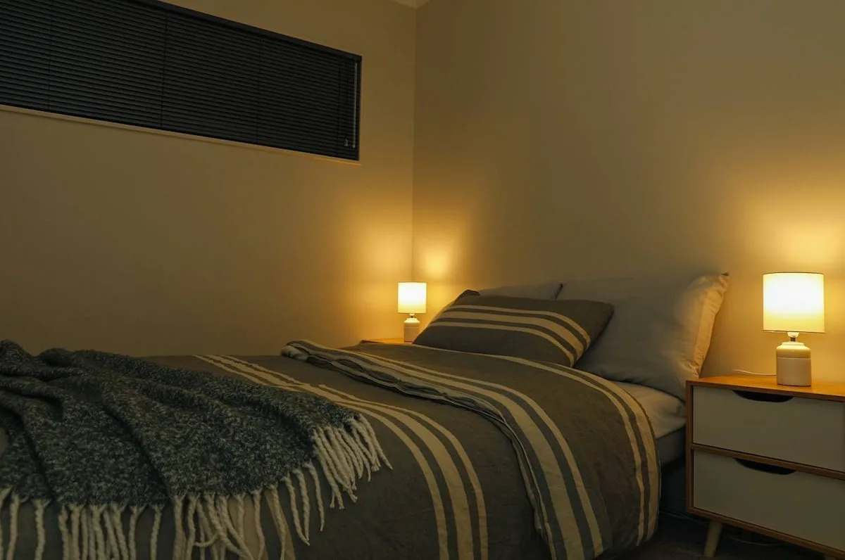 Enjoy a modern townhouse overlooking Army Bay