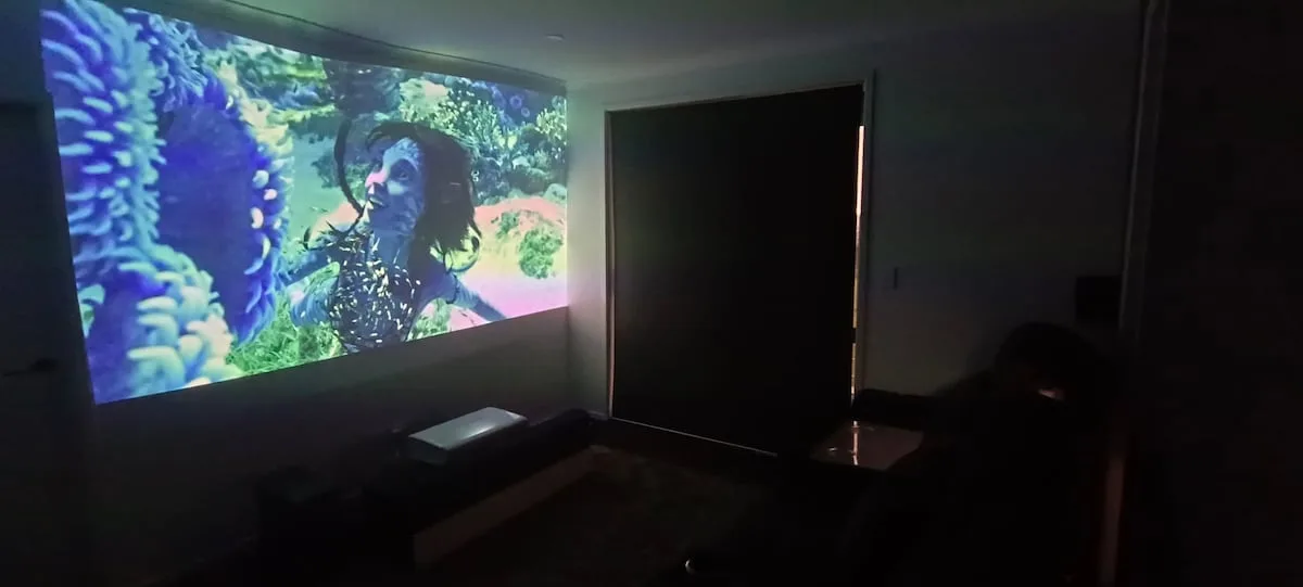 Guest suite and private theatre in Tauranga