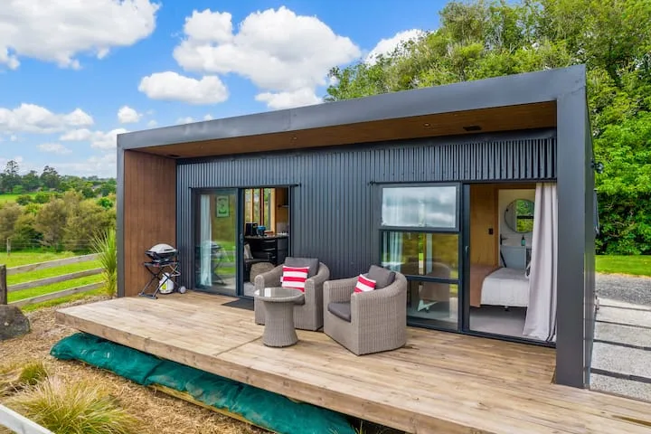 Kūkū Kabin - Waimate North Eco Holiday Cabin