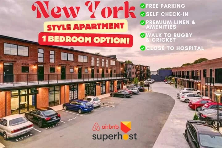 New York Style Apartment - free park, self checkin