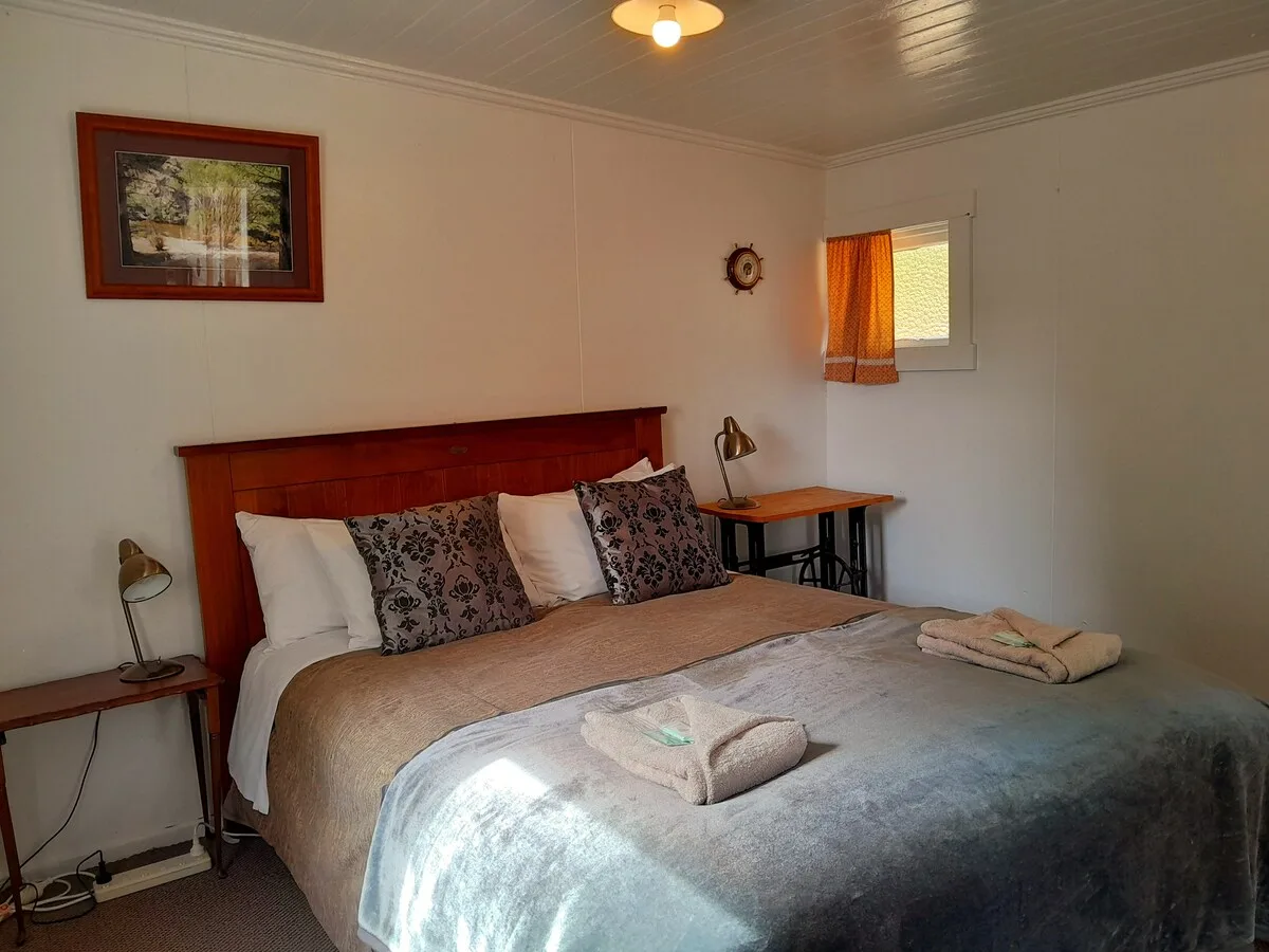 Orchard Cabins with a private bathroom