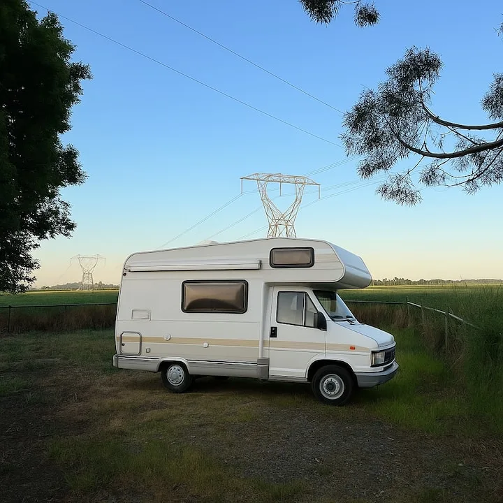 Private Parking for Backpacker Van | Glamping