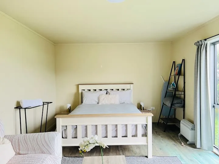 Private sleepout with attached bathroom