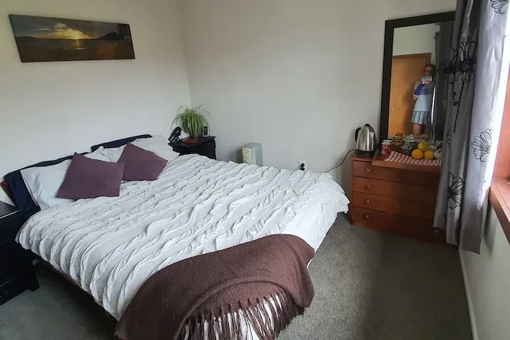 Room 2 Spacious Queen Bedroom in shared home.