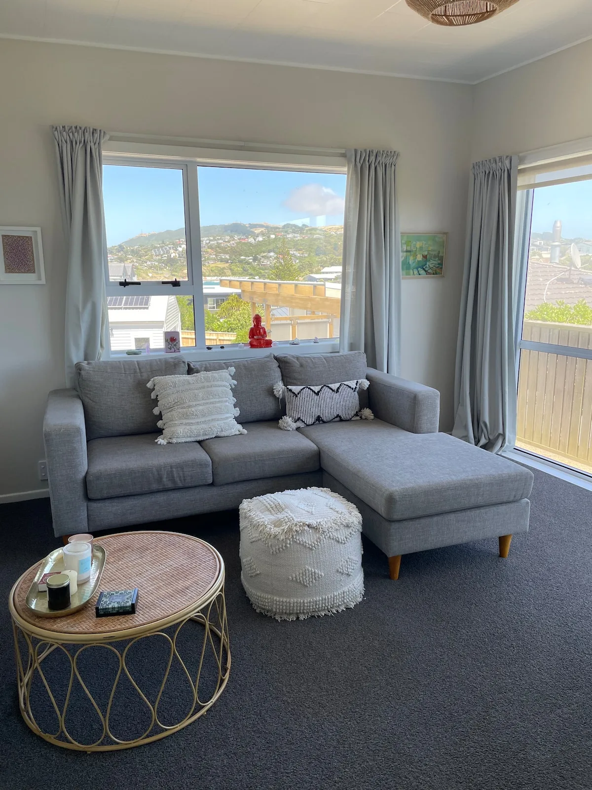 Sea views over Titahi Bay