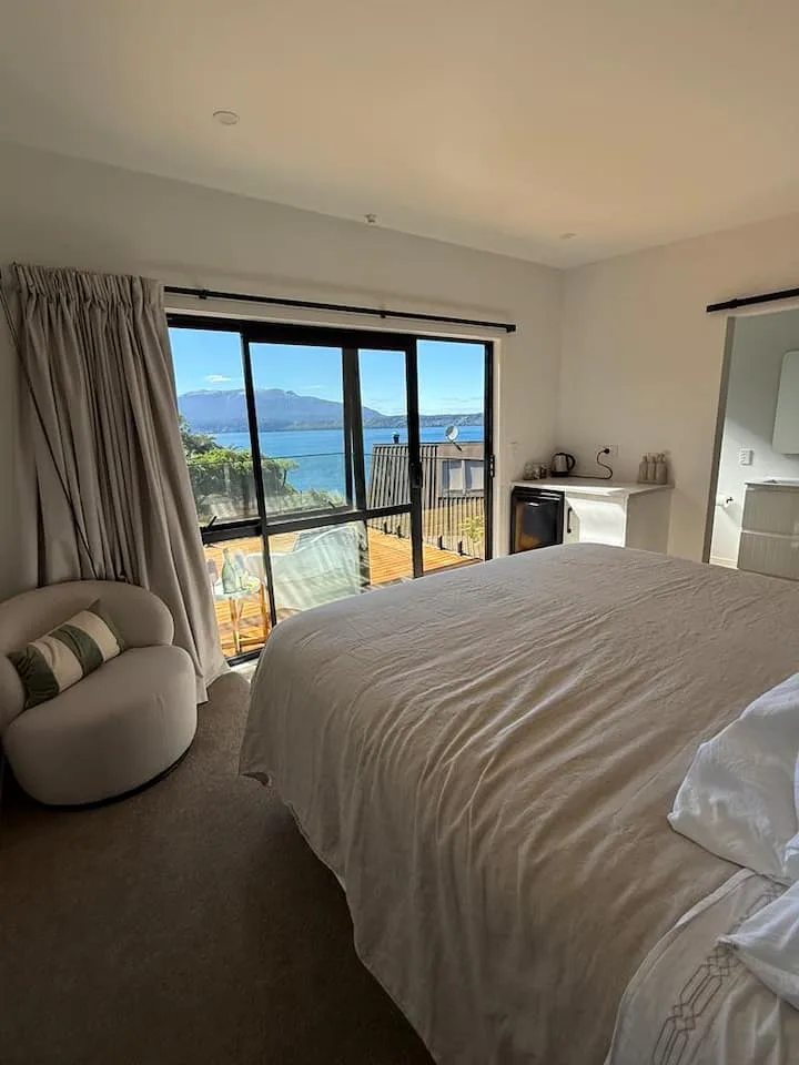 The Cabin at Lake Tarawera.
