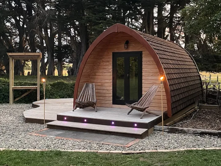 The Fern Pod, Pohangina peace, Self-contained Pod