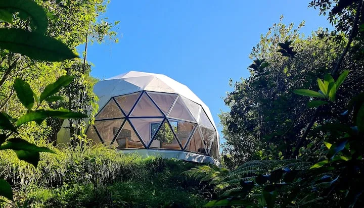 The Geodesic Dome  in Pohara Golden Bay