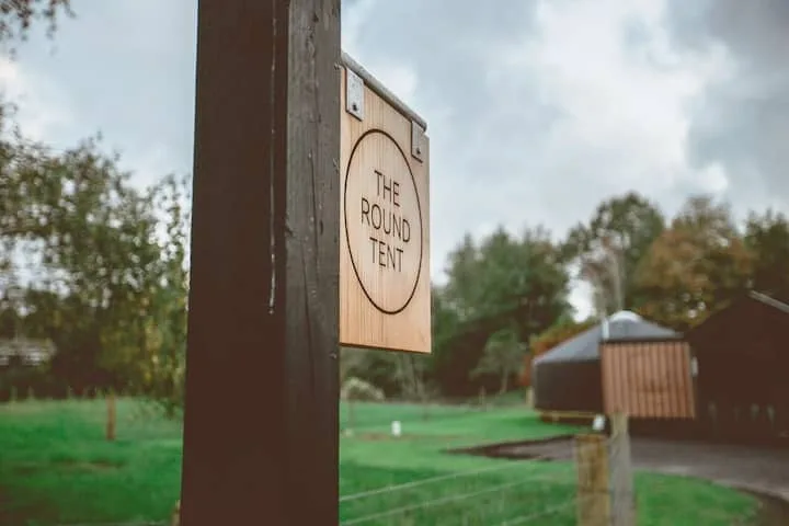 The Round Tent Raglan chic boutique retreat