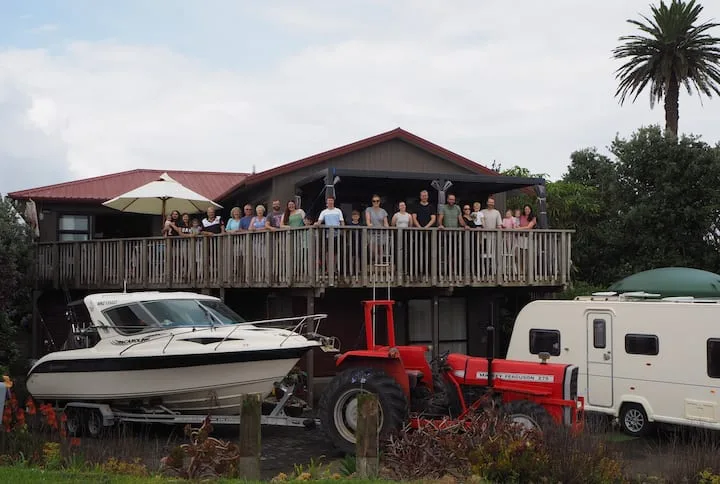Winters Summer House at Waihau Bay